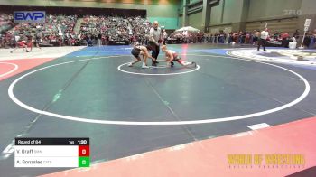 108 lbs Round Of 64 - Vaughn Graff, South Medford Mat Club vs Anthony Gonzales, Cats Wrestling Club