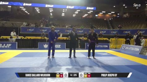 Philip Joseph Uy vs Rance Ballard Wilbourn 2026 Pan Jiu Jitsu IBJJF Championship