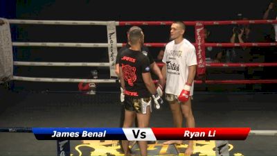 James Benal vs Ryan Li Lion Fight 39 Replay