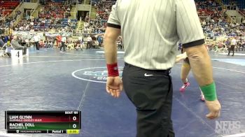 136 lbs Cons. Round 1 - Rachel Doll, Napoleon G-S vs Liam Glynn, Ellendale-Edgeley-Kulm