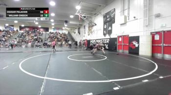 132 lbs Champ. Round 1 - William Creech, Laguna Hills vs Ceasar Palacios, Fontana