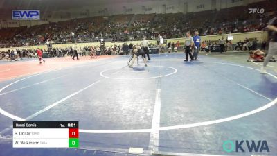 110 lbs Consolation - Shane Dollar, Sperry Wrestling Club vs Wyatt Wilkinson, Skiatook Bulldog Wrestling