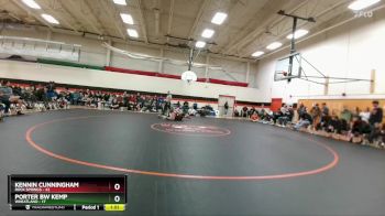 157 lbs Round 2 (6 Team) - Kennin Cunningham, Rock Springs vs Porter BW Kemp, Wheatland