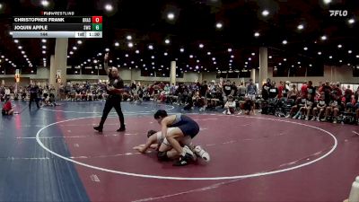 144 lbs Round 1 (6 Team) - Joquin Apple, Spartan WC vs Christopher Frank, BRAWL Silver