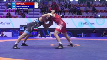 92 kg 1/4 Final - Gkivi Bliatze, Greece vs Amirhossein Firouzpour Bandpei, Iran