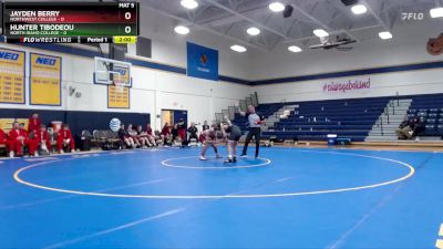 125 lbs Semis & 1st Wrestleback (8 Team) - Jackie Meador, Northwest College vs Elijah Cater, North Idaho College