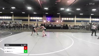 126 lbs Consi Of 32 #1 - Gage Nielson, Canyon View vs Eli Berry, USA Gold WC