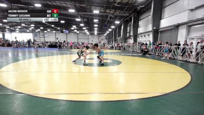 105 lbs Rr Rnd 2 - Jacob Novick, Centerville Wrestling Club - MS vs Tommy Lucuski, Mat Warriors PWC - MS
