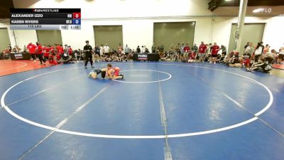 115 lbs Alexander Izzo, Rhode Island Red vs Kaden Rivers, New York Blue
