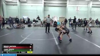 72 lbs Round 5 (8 Team) - Brady Watson, Kraken vs Chris Amato, Joker Squad