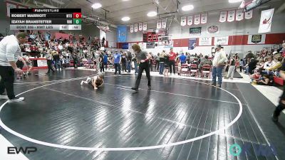 Rr Rnd 1 - Robert Marriott, Miami Takedown Club vs Izayah Branstetter, Vinita Kids Wrestling
