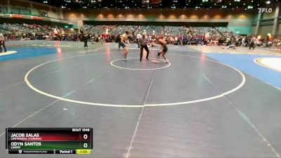 138 lbs Cons. Round 4 - Odyn Santos, Lowry vs Jacob Salas, Centennial (Corona)