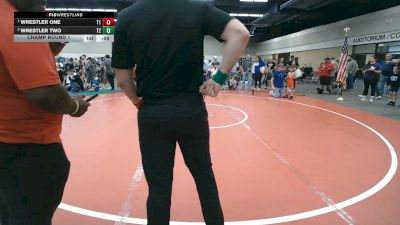 54.9-56 lbs Champ. Round 1 - Julian Alegria, Fitness Fight Factory Wrestling Club vs Eli Benjamin, Alamo City Wrestling Club