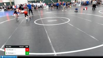 120-128 lbs 2nd Place Match - Keeghan Clouse, Sutherland Youth Wrestling vs Brogan Trollope, Pikes Peak Warriors