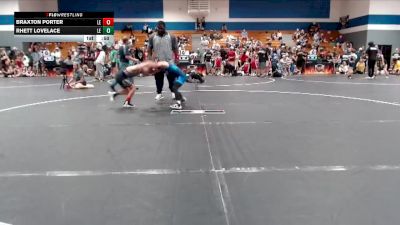 80 lbs Champ. Round 1 - Rhett Lovelace, Legacy Elite Wrestling Club vs Braxton Porter, Mid-South Wrestling Academy