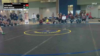 157 lbs Aaron Schmitz, Sidney / Fairview vs Tate Winter, Rapid City Cobblers