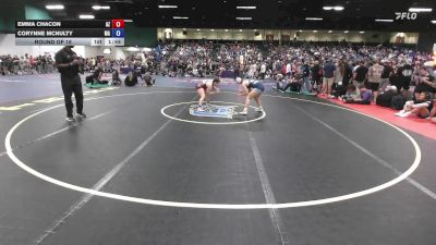 132 lbs Round Of 16 - Emma Chacon, AZ vs Corynne Mcnulty, MA