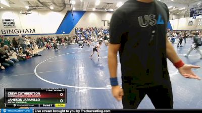 50 lbs Cons. Round 2 - Jameson Jaramillo, Uintah Wrestling vs Crew Cuthbertson, Sanderson Wrestling Academy