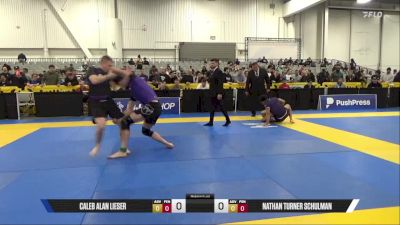 Nathan Turner Schulman vs Caleb Alan Lieser 2025 World IBJJF Jiu-Jitsu No-Gi Championship
