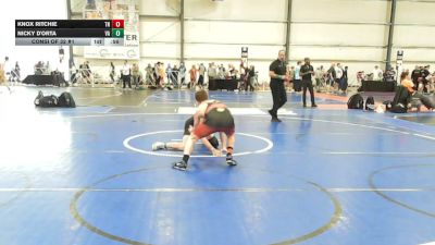 113 lbs Consi Of 32 #1 - Knox Ritchie, TN vs Nicky D'Orta, VA