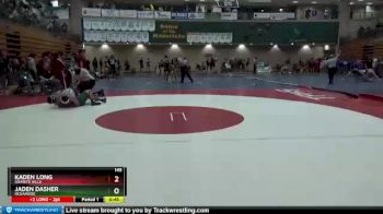 145 lbs Cons. Round 2 - KADEN LONG, Granite Hills vs Jaden Dasher, Oceanside