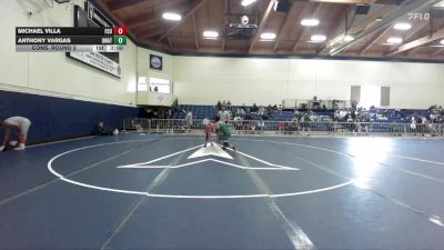 157 lbs Cons. Round 2 - Michael Villa, Fresno State University vs Anthony Vargas, Unattached