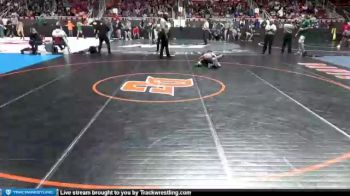 120 lbs Champ. Round 2 - Nolan Lipe, Mooresville vs Jonah Mcburney, South Caldwell