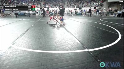 49 lbs Consi Of 8 #2 - Nash Woods, Duncan Demon Wrestling vs Barrett Smith, Team Tulsa Wrestling Club