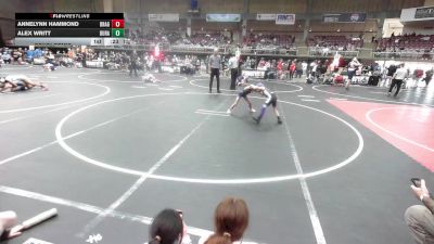 46 lbs Consolation - Annelynn Hammond, Dragon Wrestling CO vs Alex Writt, Duran Elite