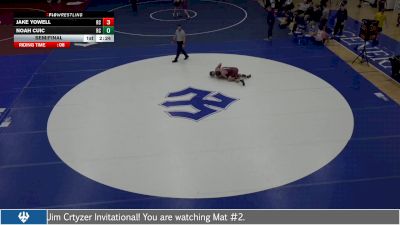 141 lbs Semifinal - Noah Cuic, Roanoke College vs Jake Yowell, Roanoke College
