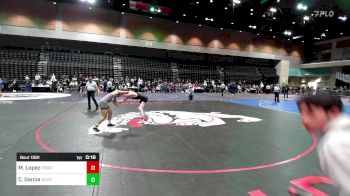 126 lbs Consi Of 8 #2 - Michael Lopez, Ponderosa vs Christian Garcia, Walnut