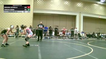 123 lbs Round Of 64 - Arianna Estrella, Hesperia HS vs Ashlyn Hemm, USA Gold