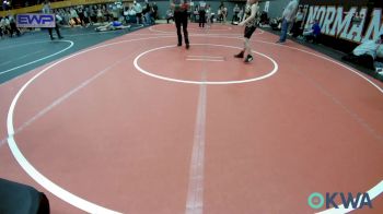 90 lbs Rr Rnd 4 - Brantley Starks, Tecumseh Youth Wrestling vs Hunter Brannon, Noble Takedown Club