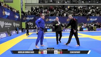 Eldar Rafigaev vs Jaroslaw Konrad Gajek 2026 European Jiu-Jitsu IBJJF Championship