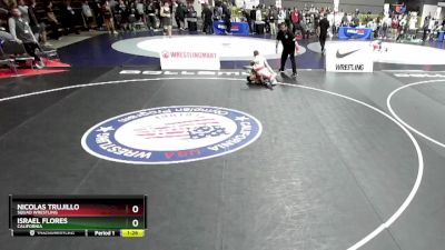 126 lbs Champ. Round 1 - Israel Flores, California vs Nicolas Trujillo, Squad Wrestling