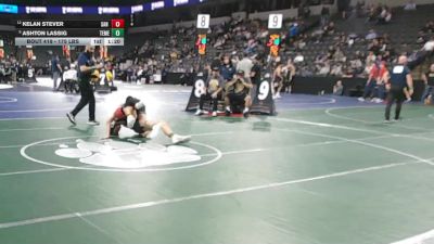 175 lbs Round Of 16 - Kelan Stever, San Clemente (SS) vs Ashton Lassig, Temecula Valley (SS)