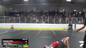 90 lbs Champ. Round 1 - Liam McClain, Clinton WC vs Murphy Lengkeek, Michigan Grappler RTC