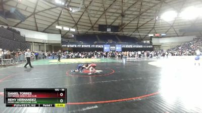 56 lbs Semifinal - Daniel Torres, Mat Demon Wrestling Club vs Remy Hernandez, Moses Lake Wrestling Club