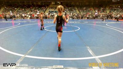60 lbs Round Of 16 - Evangeline Denney, PINnacle vs Scarlett Mckeown, Mat Assassins