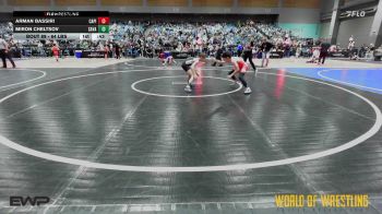 64 lbs Consolation - Arman Bassiri, Capital City Wrestling Club vs Miron Cheltsov, Savage House Wrestling Club