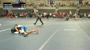 114 Championship Bracket Champ. Round 2 - Blake Brose, Watertown-Mayer vs Muad Irobe, Eastview