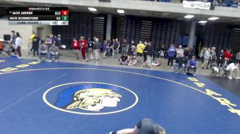 120 lbs Cons. Round 1 - Jack Jansen, Deerfield vs Jack Schweitzer, Bloomington