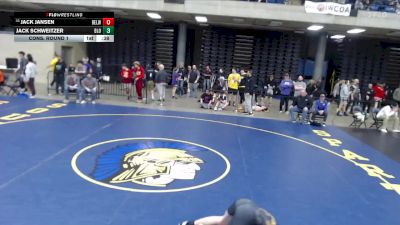 120 lbs Cons. Round 1 - Jack Jansen, Deerfield vs Jack Schweitzer, Bloomington