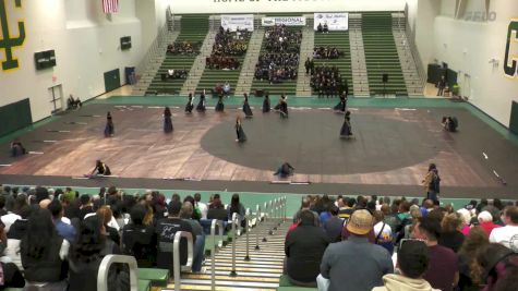 Vista Murrieta HS "Murrieta CA" at 2025 WGI Guard Manhattan Beach Regional