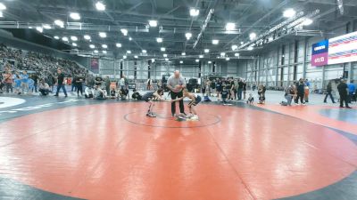 75 lbs Cons. Rd Of 16 - Sebastian Mckenzie, Falls Academy vs Luke Cox, Grangeville Youth Wrestling Club