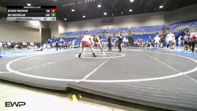 190 lbs Semifinal - Elijah Watson, Team Conquer Wrestling vs Eli Nicholas, Lakeside