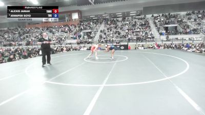59 kg Quarters - Alexis Janiak, Titan Mercury Wrestling Club (TMWC) vs Jennifer Soto, Tarleton Wrestling Club