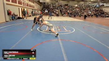 120 lbs Cons. Semi - Isac Contreras, Safford vs Max Freund, Show Low