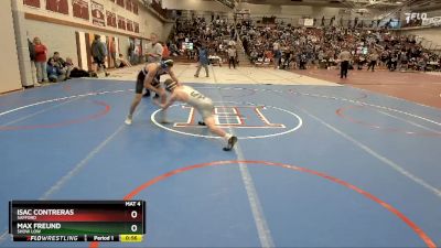 120 lbs Cons. Semi - Isac Contreras, Safford vs Max Freund, Show Low