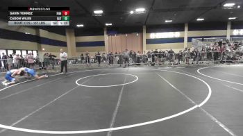 157 lbs Round Of 64 - Gavin Torrez, Fighting Squirrels WC vs Cason Wiles, Elite Force WC